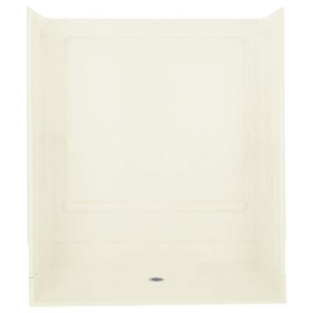 OC-S-63 63-1/2'' x 39-3/8'' shower stall with Aging in Place backerboards