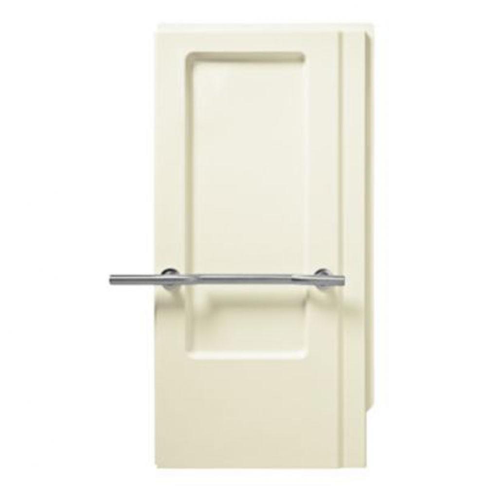 OC-S-63 63-1/4'' x 40-5/8'' ADA end wall set for roll-in shower with grab bars