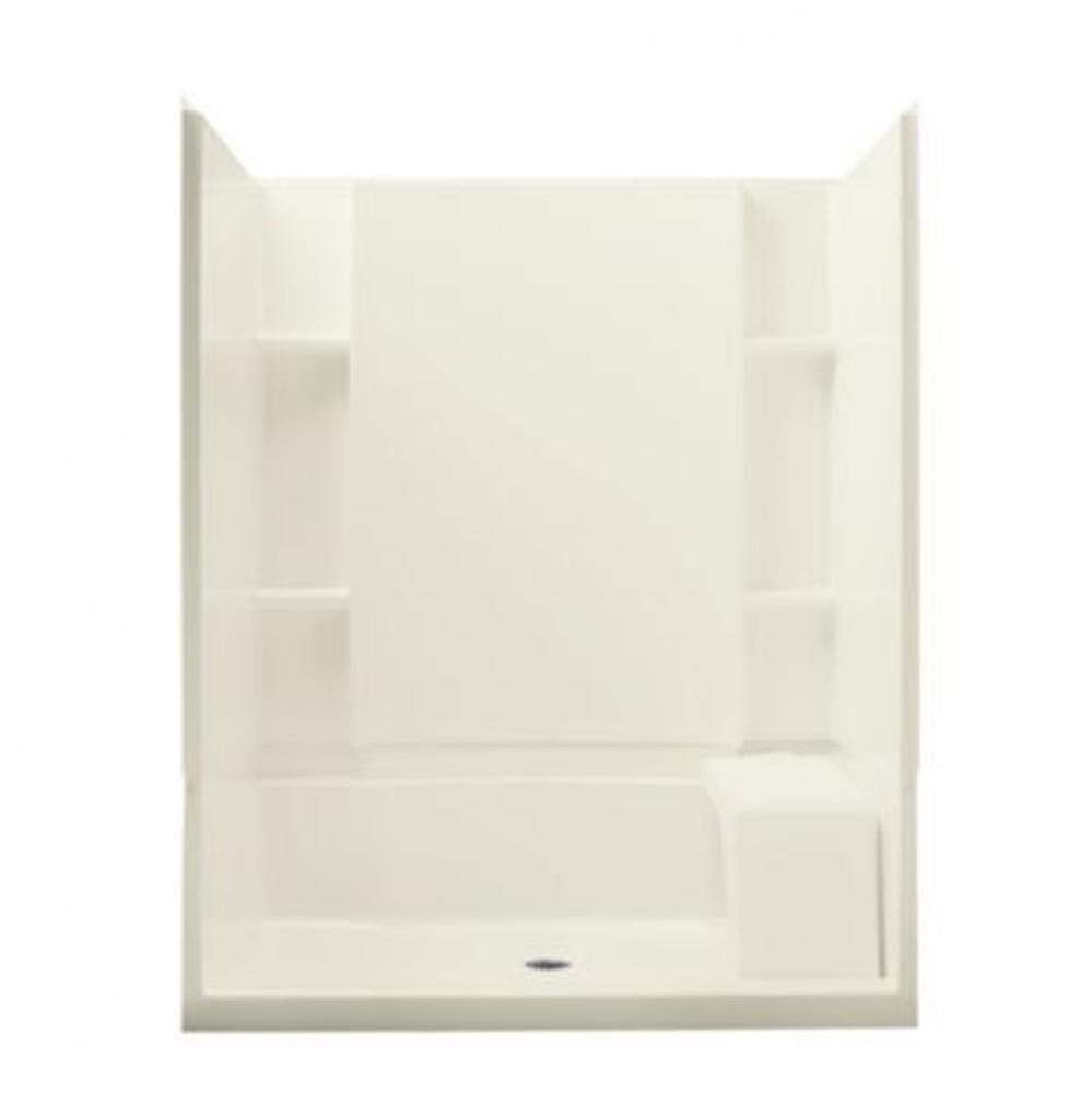 Accord® 60-1/4'' x 36'' x 74-1/2'' seated shower stall with Agi