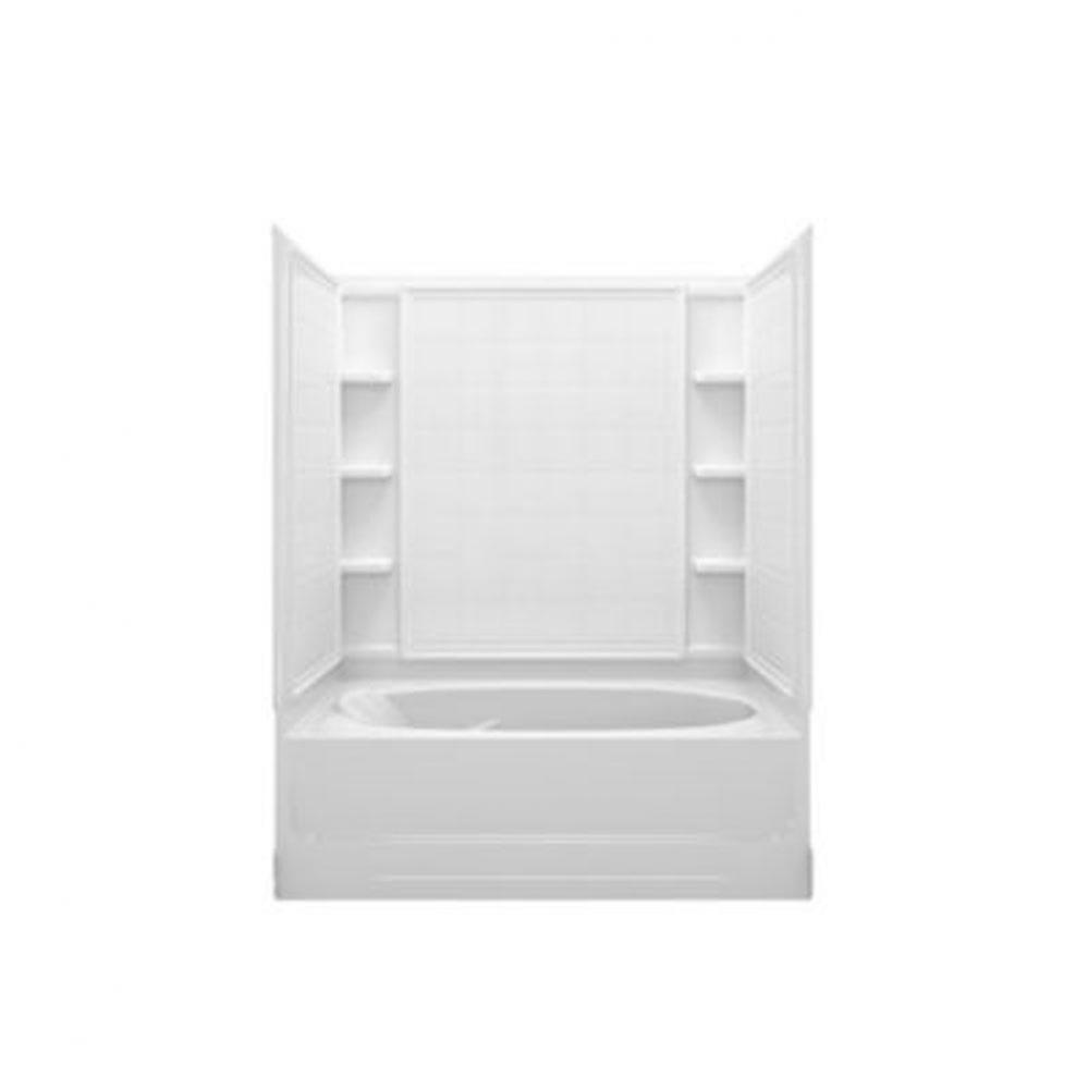 Ensemble™ 60-1/4'' x 36'' bath/shower with right-hand above-floor drain