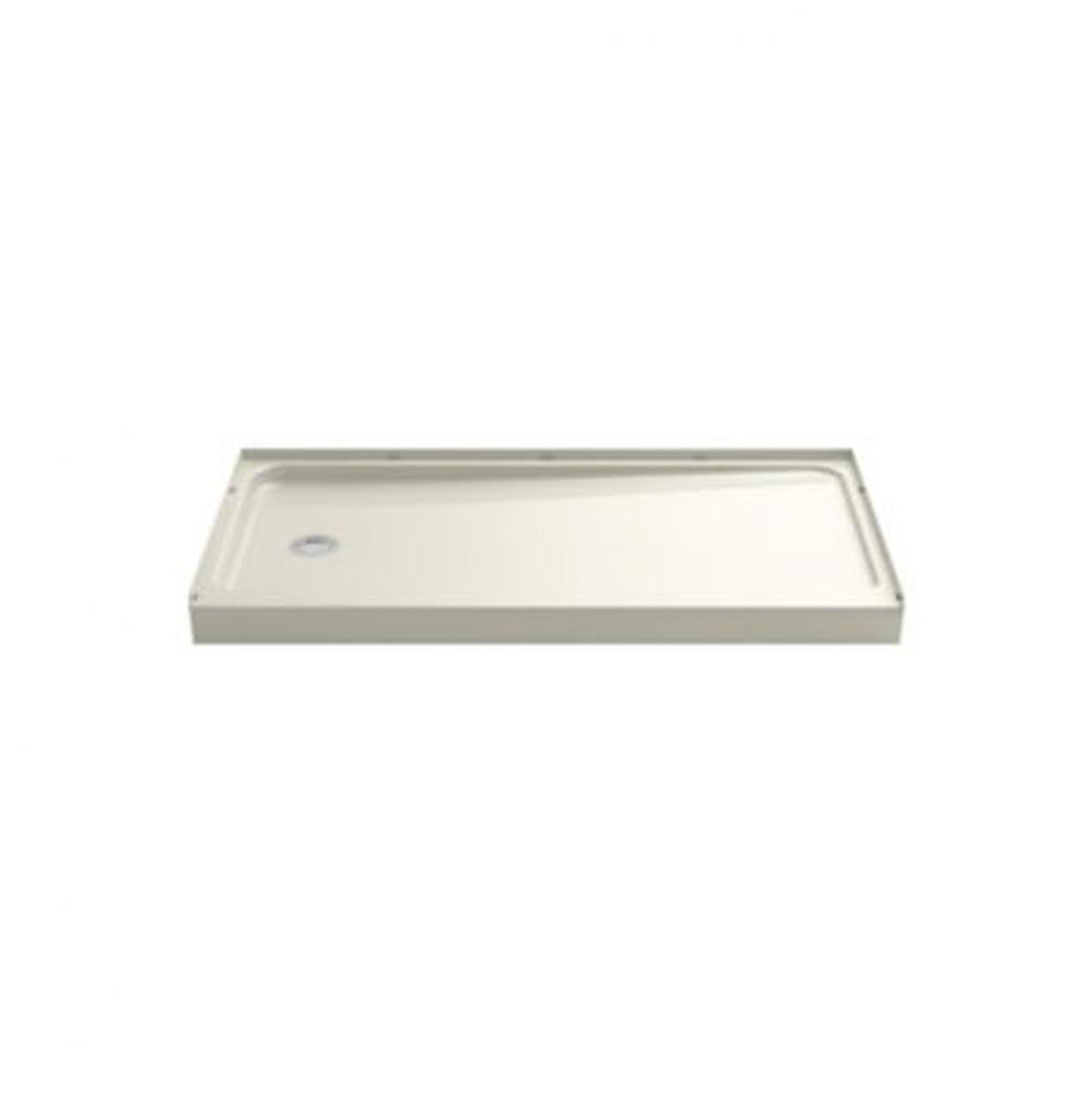 Ensemble™ 60'' x 32'' shower base with left-hand drain