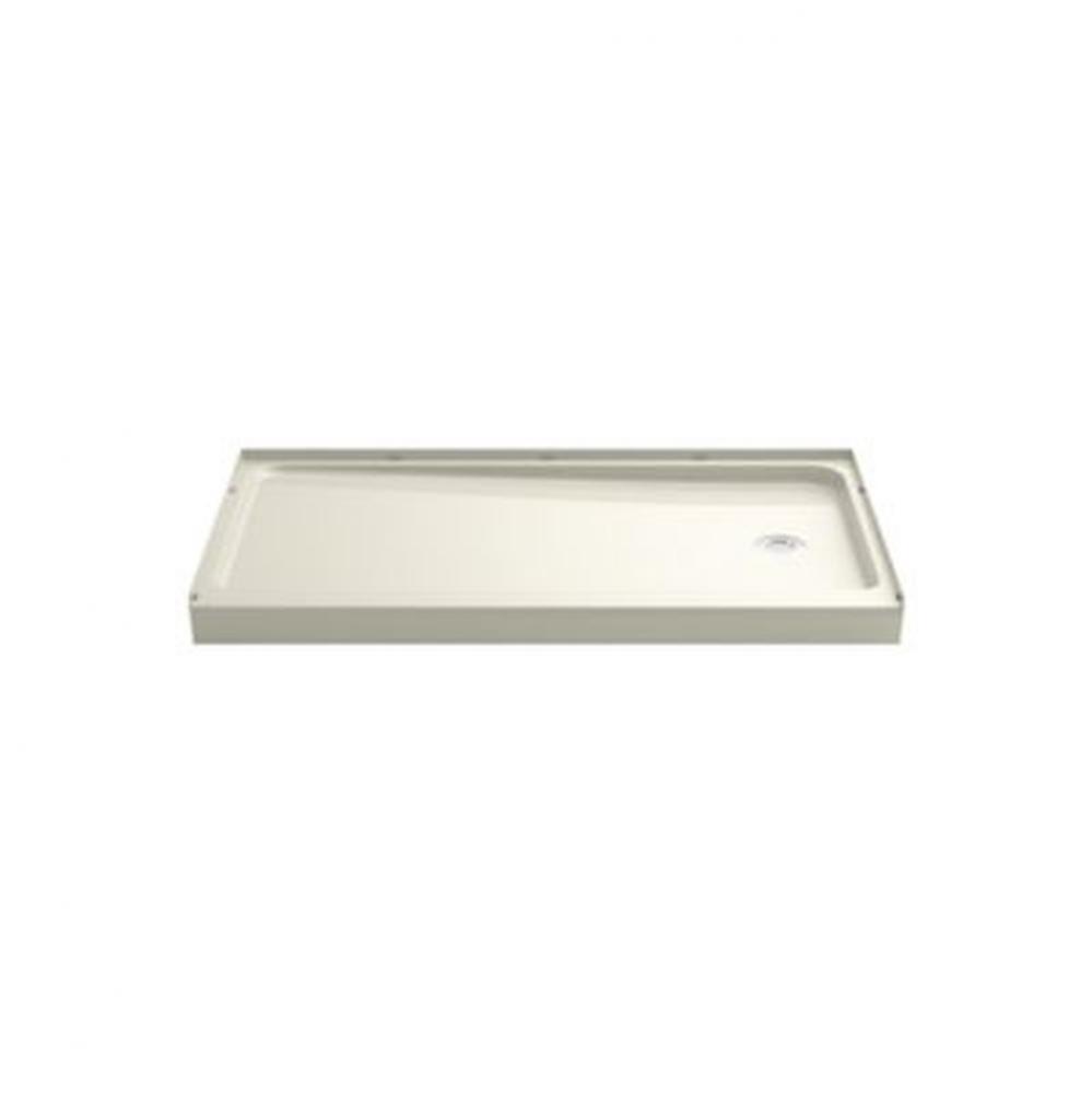 Ensemble™ 7218, 60'' x 32'' right-hand shower base