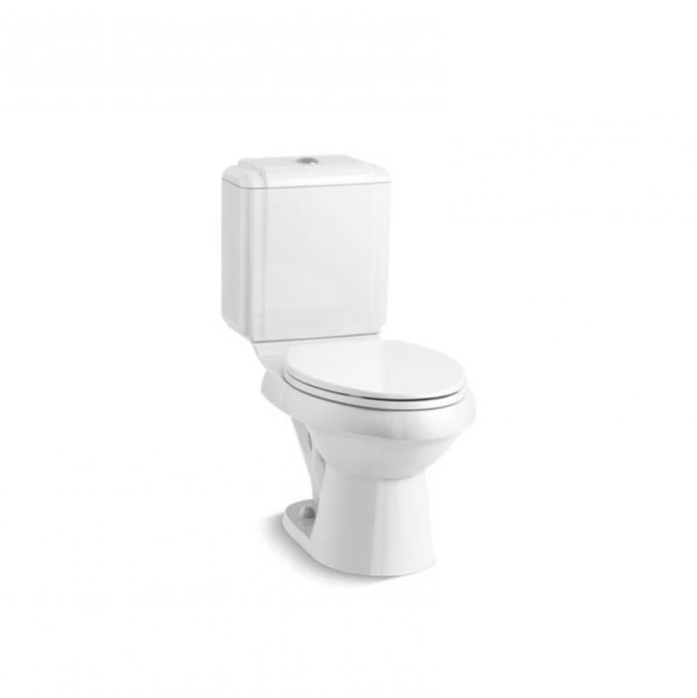 Rockton® Two-piece elongated dual-flush toilet