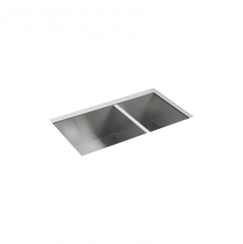 Ludington® 32'' x 18-5/16'' x 9-5/16'' Undermount large/medium