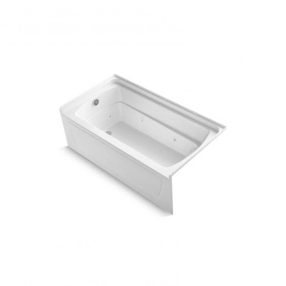 Ensemble, Series 7612, 60'' x 32'' 8 Jet Whirlpool Bath - Left-hand Drain