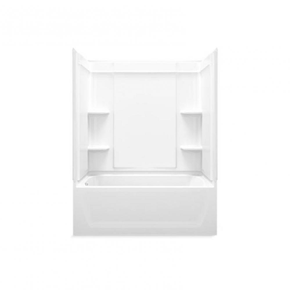 Ensemble™ Medley® 60-1/4'' x 32'' bath/shower with left-hand above-floo