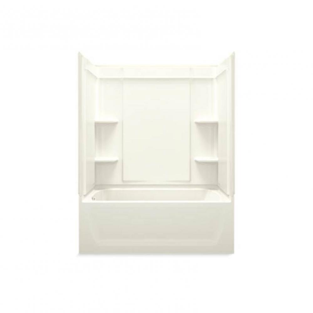 Ensemble™ Medley® 60'' x 32'' bath/shower with left-hand above-floor dr