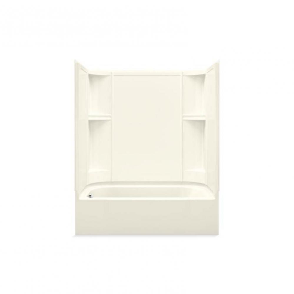 Accord® 60-1/4'' x 30'' smooth bath/shower with left-hand drain