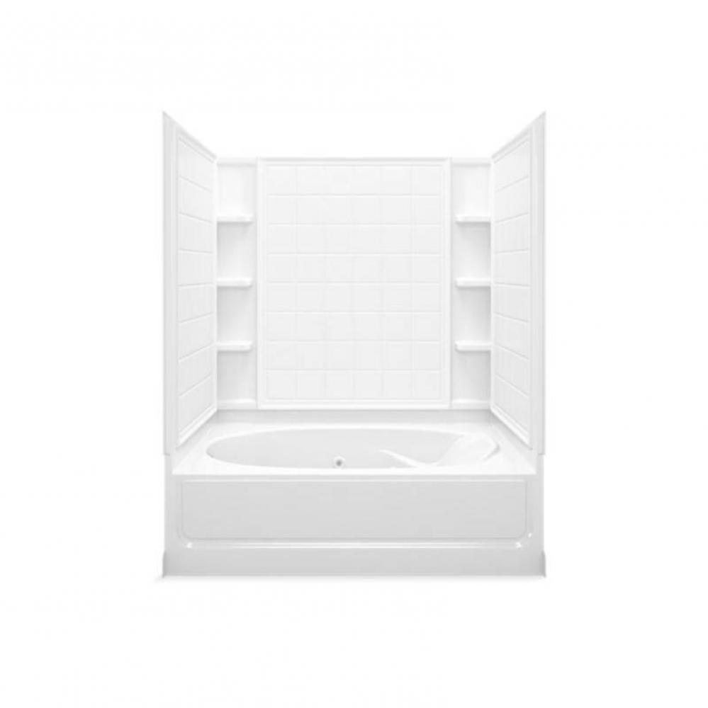 Ensemble Series 7611, 60'' x 42'' Whirlpool/Shower