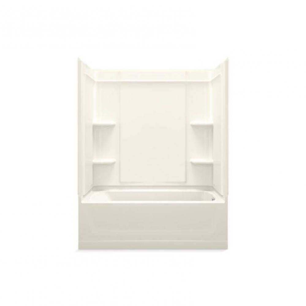 Ensemble™ Medley® 60'' x 30-1/4'' bath/shower with right-hand above-flo