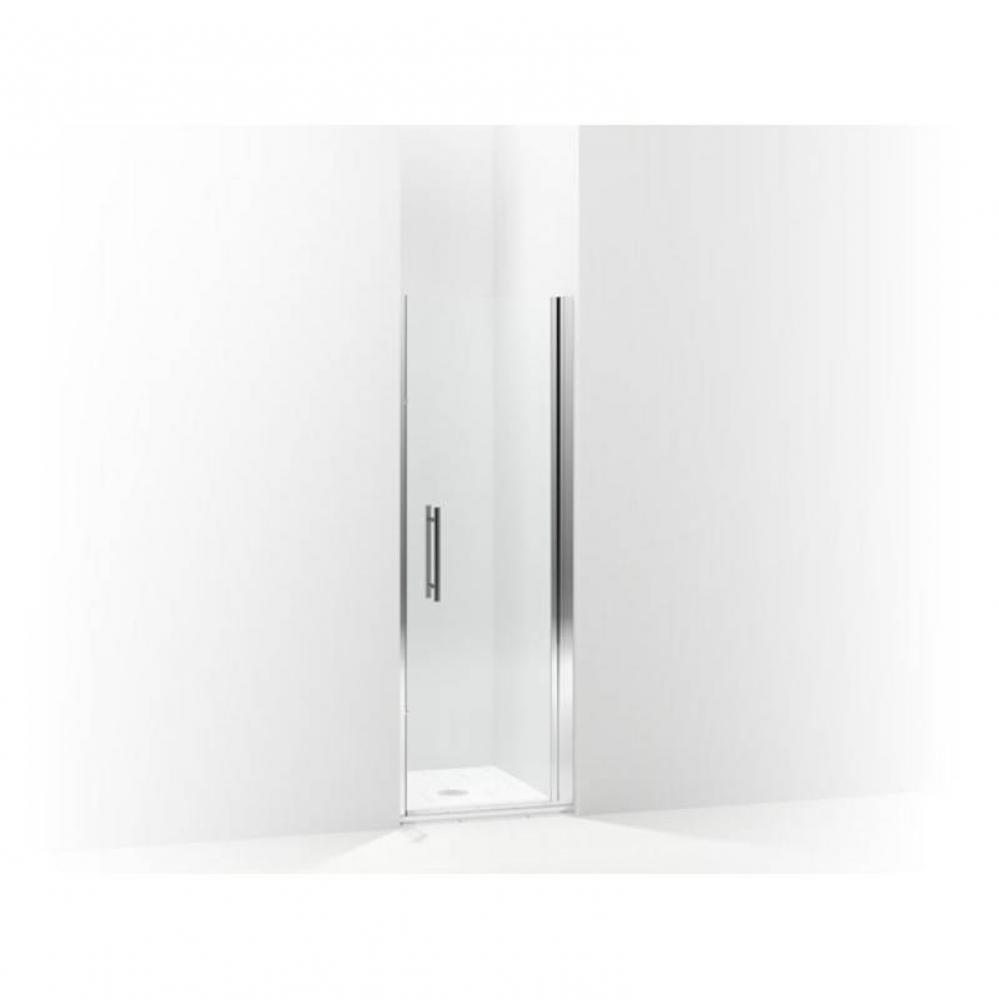 Finesse™ Peak® Headerless frameless pivot shower door 31-1/2'' max opening x 67&a