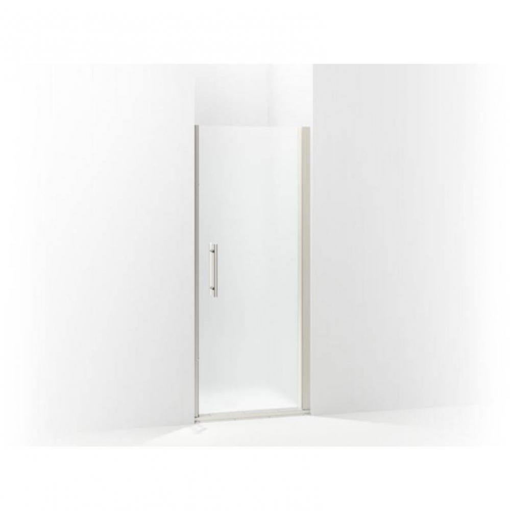 Finesse™ Peak® Headerless frameless pivot shower door 34-1/2'' max opening x 67&a