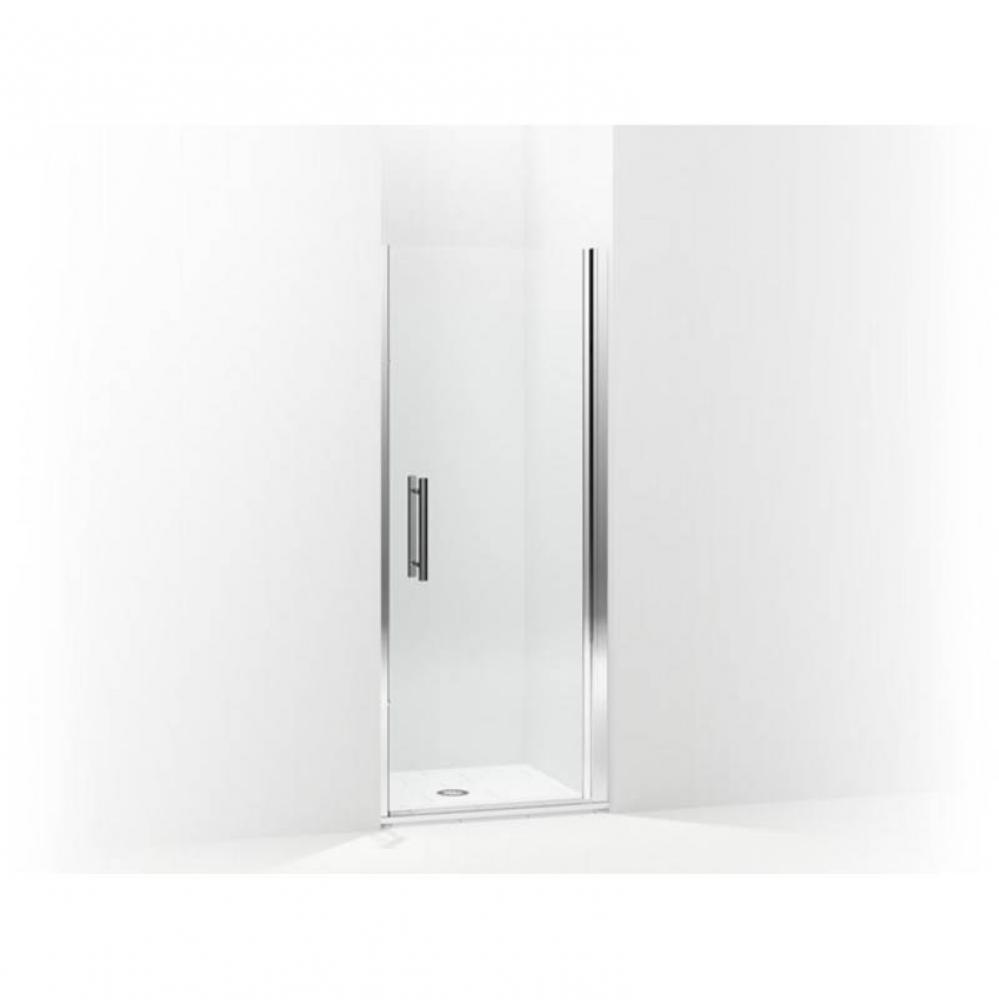 Finesse™ Peak® Headerless frameless pivot shower door 34-1/2'' max opening x 67&a