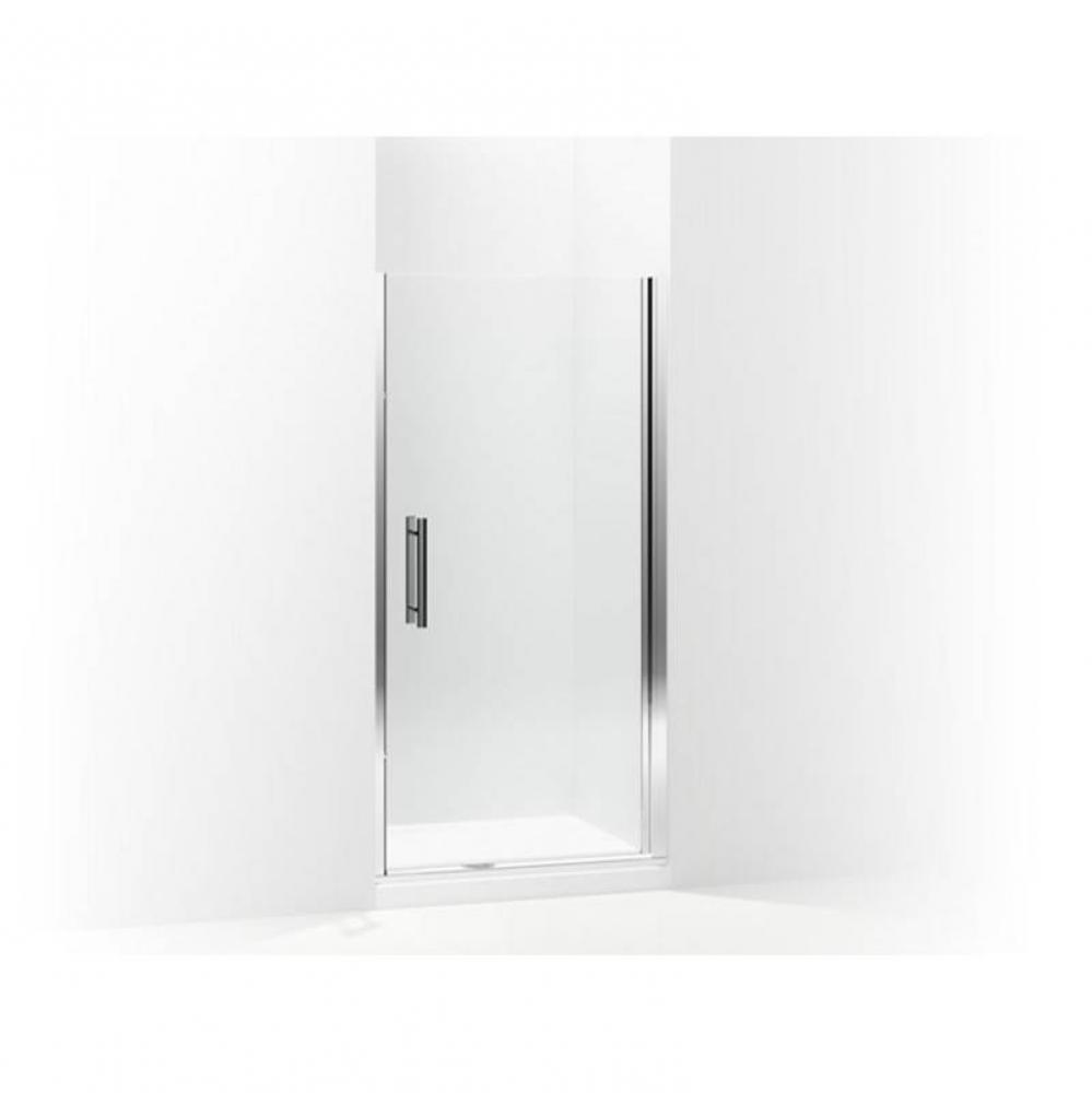 Finesse™ Peak® Headerless frameless pivot shower door 36'' max opening x 67'