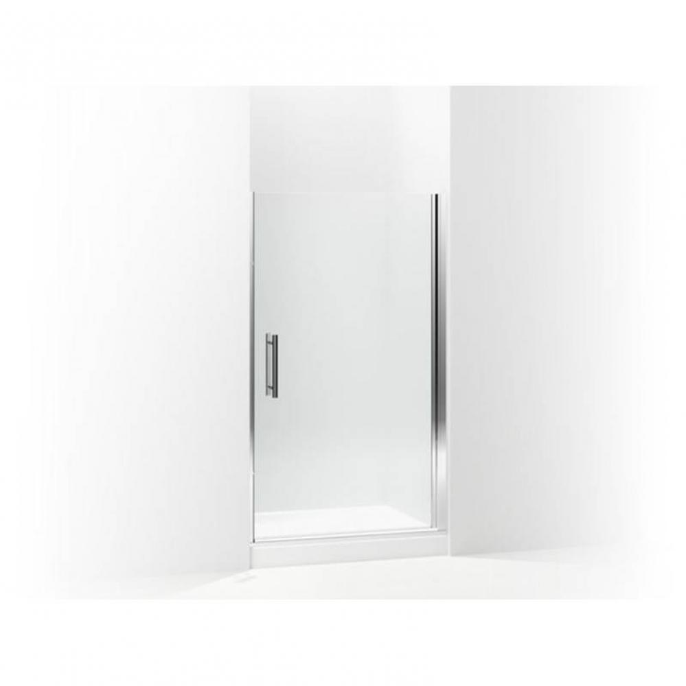 Finesse™ Peak® Headerless frameless pivot shower door 42'' max opening x 67'