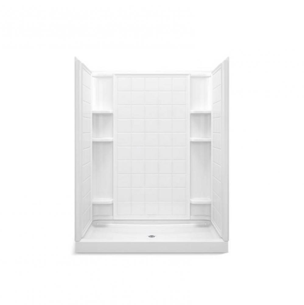 Ensemble™ 60-1/4'' x 34'' x 75-3/4'' tile alcove shower stall