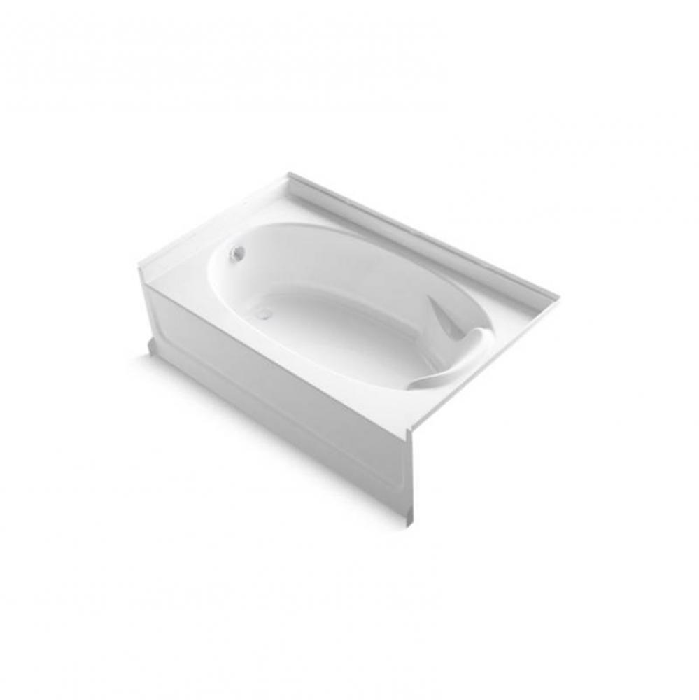 Ensemble™ 60'' x 36'' bath with left-hand above-floor drain