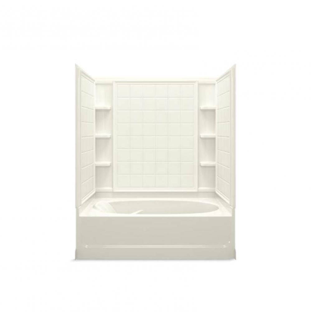 Ensemble™ 60-1/4'' x 36'' tile bath/shower with right-hand drain