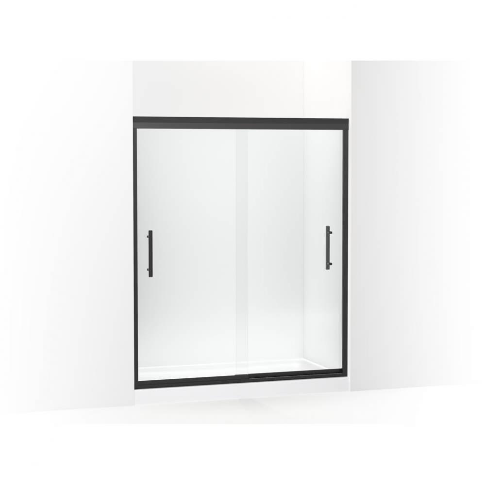 Finesse™ Peak® Frameless sliding shower door 56-5/8''-59-5/8'' W x 70-1