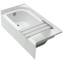 Sterling Plumbing 71141114-0 - Accord® 60'' x 30'' bath with seat and left-hand drain