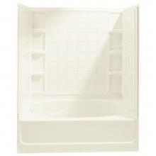 Sterling Plumbing 71100126-96 - Ensemble™ 60-1/4'' x 36'' tile bath/shower with Age in Place backerboards