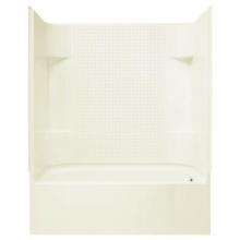 Sterling Plumbing 71140122-96 - Accord® 60-1/4'' x 30'' bath/shower with right-hand above-floor drain