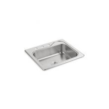 Sterling Plumbing 11404-3-NA - Southhaven 25X22X7 Sgl Basin Sink