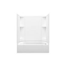 Sterling Plumbing 76240120-0 - Accord, Series 7124, 60'' x 30'' x 72'' Smooth Whirlpool Bath/Shower