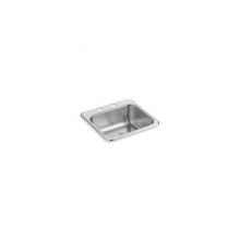 Sterling Plumbing B153-2 - Top-mount single-basin bar sink, 15'' x 15'' x 5-1/2''