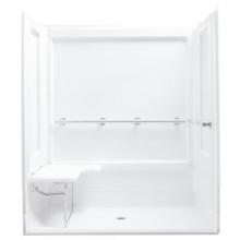 Sterling Plumbing 62070125-96 - 63-1/2'' x 39-3/8'' seated shower