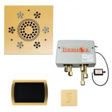 Thermasol TWPSUS-PG - The Total Wellness Package with SignaTouch Trim Upgraded Square Polished Gold