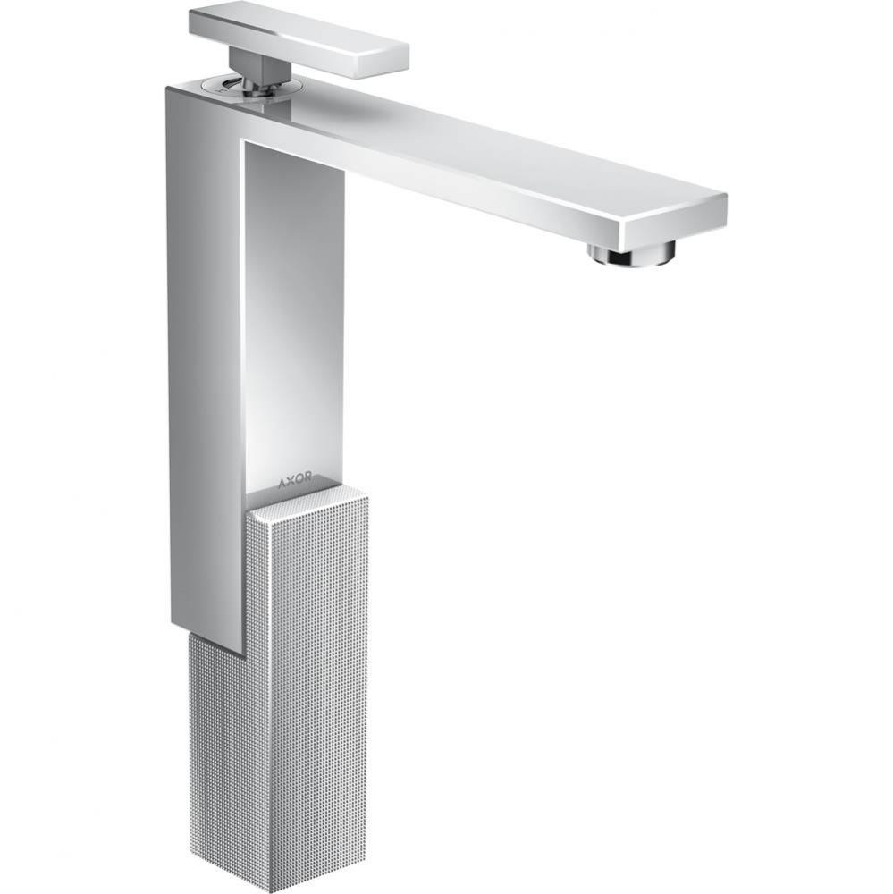 Edge Single-Hole Faucet 280 - Diamond Cut, 1.2 GPM in Chrome