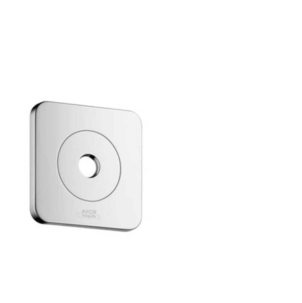 Citterio E Wall Plate 5'' x 5'' SoftCube in Chrome