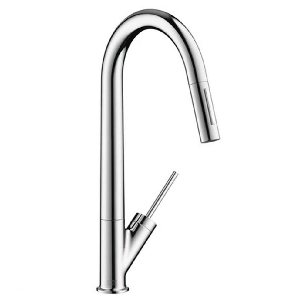 Starck HighArc Kitchen Faucet 2-Spray Pull-Down, 1.75 GPM in Chrome