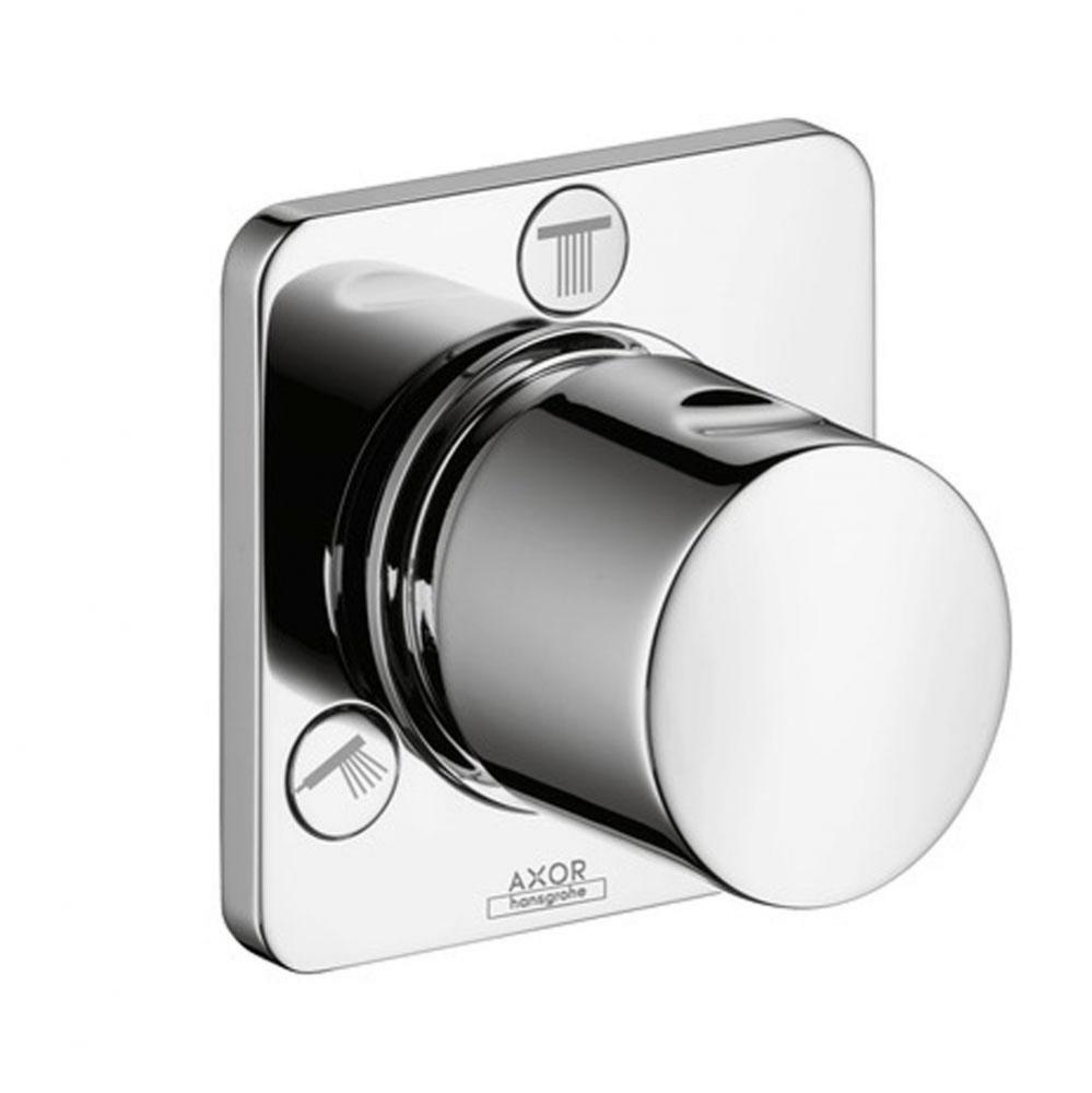 Citterio M Diverter Trim Trio/Quattro in Chrome