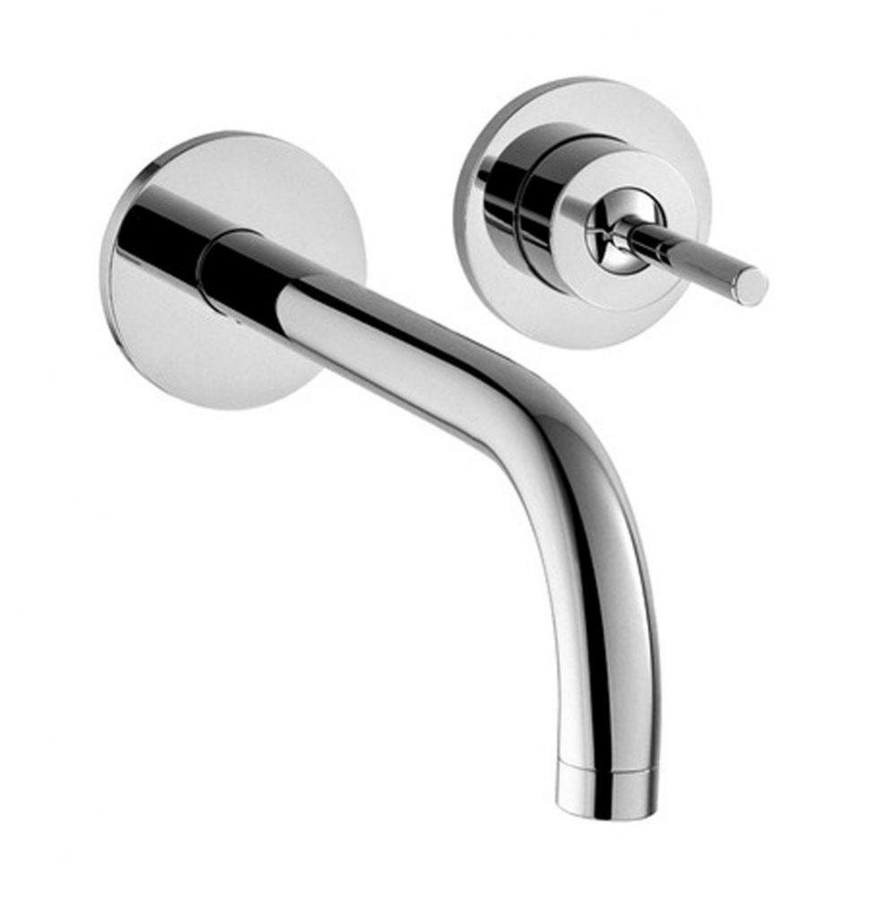 AXOR Uno Wall-Mounted Single-Handle Faucet Trim, 1.2 GPM in Chrome