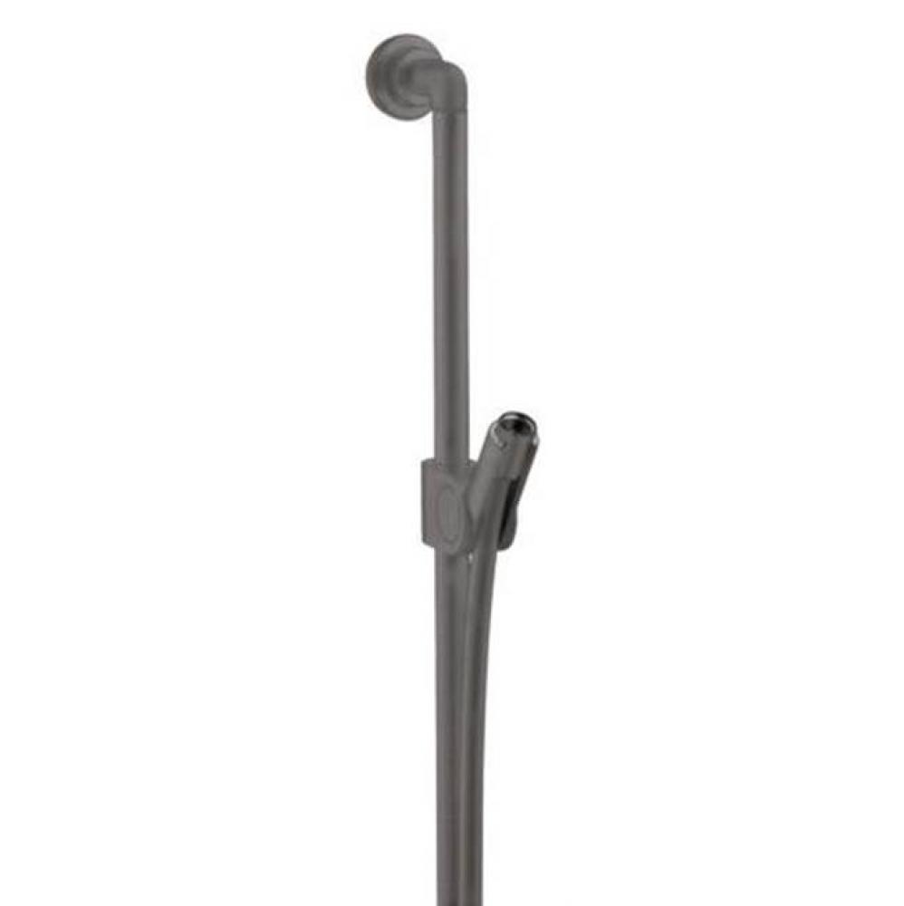 AXOR Citterio Wallbar 36'' in Brushed Black Chrome