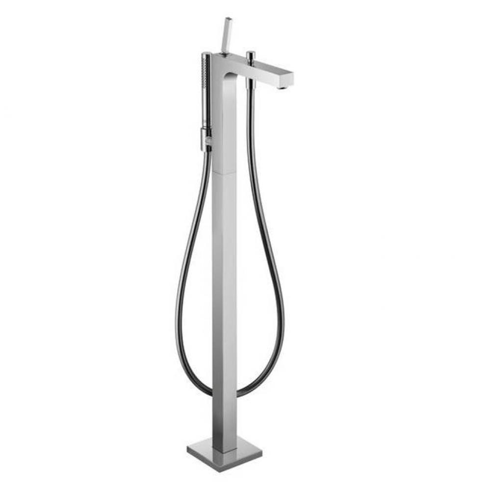 Citterio Freestanding Tub Filler Trim with 1.75 GPM Handshower in Chrome