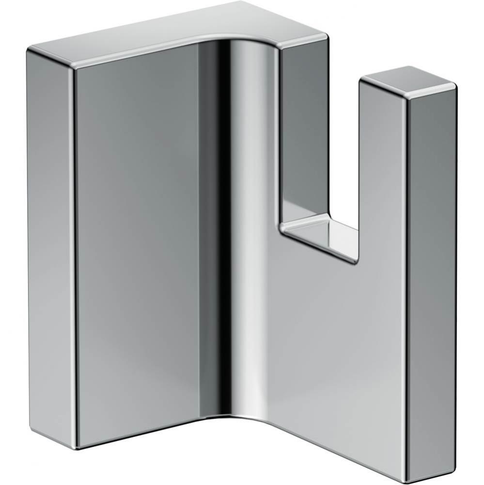 Universal Rectangular Towel Hook in Chrome