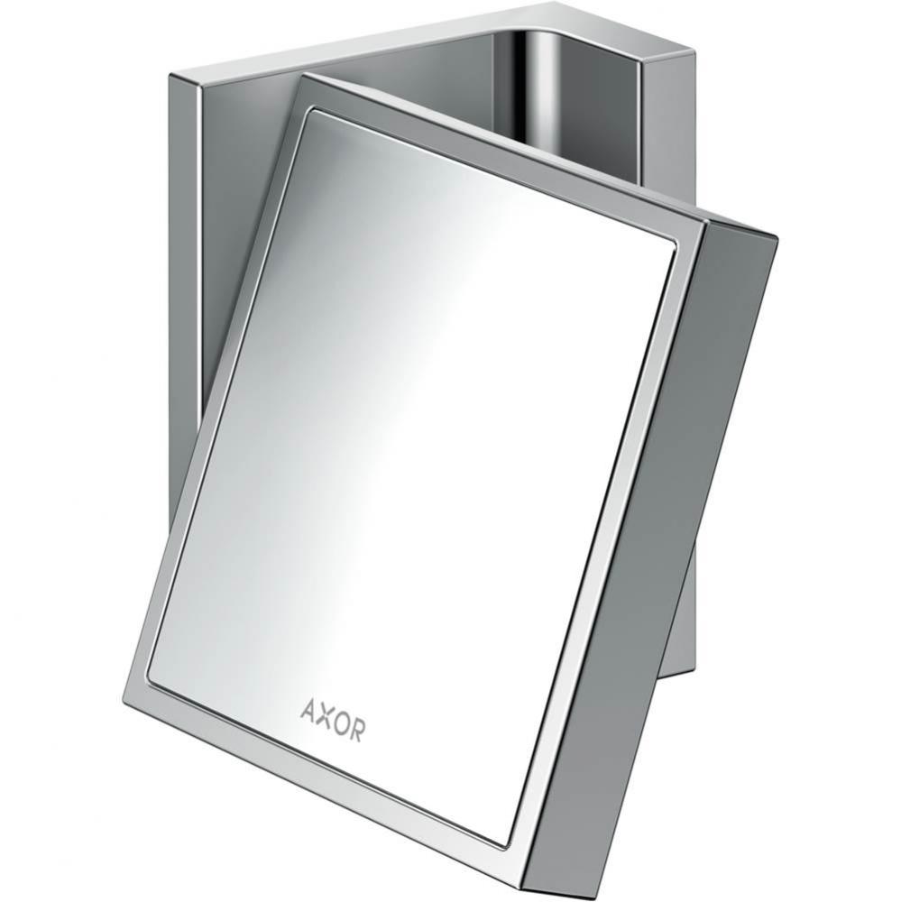 Universal Rectangular Shaving Mirror in Chrome