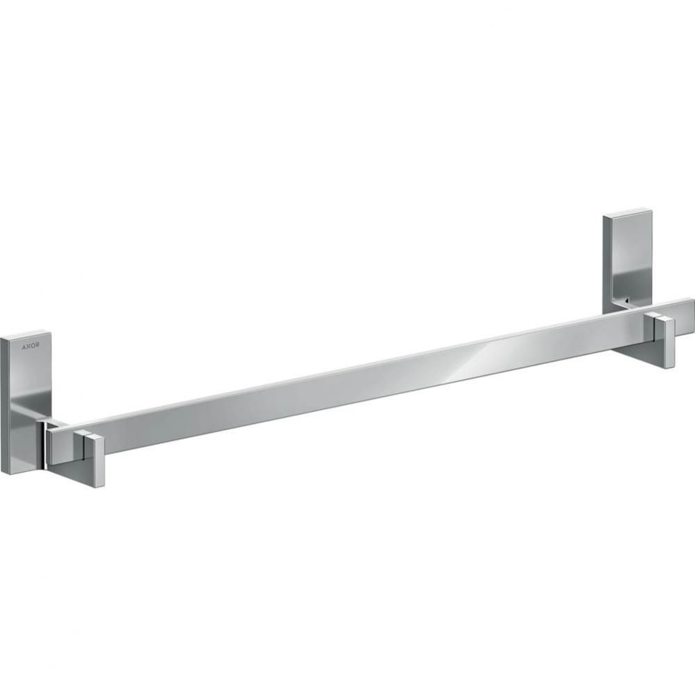 Universal Rectangular Towel Bar, 24''  in Chrome