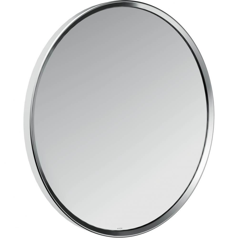 Universal Circular Wall Mirror in Chrome