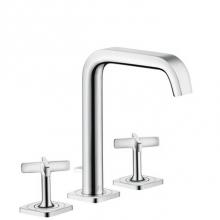 Axor 36108001 - AXOR Citterio E Widespread Faucet 170 with Pop-Up Drain, 1.2 GPM in Chrome