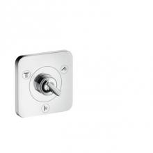 Axor 36772001 - Citterio E Diverter Trim Trio/Quattro 5'' x 5'' in Chrome