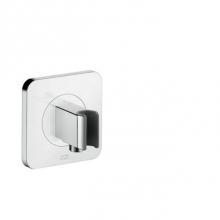 Axor 36724001 - Citterio E Handshower Holder with Outlet 5'' x 5'' in Chrome