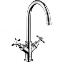 Axor 16502001 - AXOR Montreux 2-Handle Faucet 210 with Pop-Up Drain, 1.2 GPM in Chrome