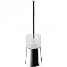 Axor 41536000 - Uno Toilet Brush with Holder, Freestanding in Chrome