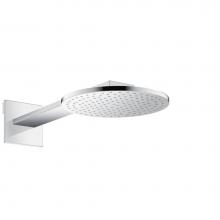 Axor 35364001 - ShowerSolutions Showerhead 250 2- Jet with Showerarm Trim, 1.75 GPM in Chrome