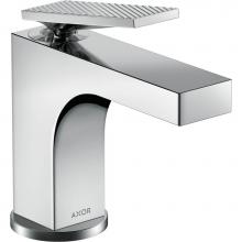 Axor 39001001 - AXOR Citterio Single-Hole Faucet 90 with Pop-Up Drain- Rhombic Cut, 1.2 GPM in Chrome