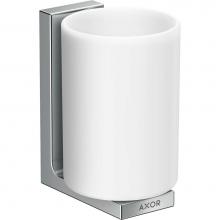 Axor 42604000 - Universal Rectangular Toothbrush Tumbler in Chrome